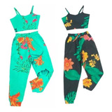 Molde Conjunto Infantil Top E Calça Jogger