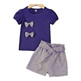 Molde De Conjunto Inf Fem Short Blusa 2 Ao 14 393
