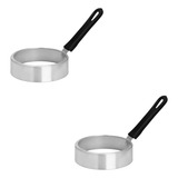Molde De Ovo Frito Anel De Panqueca De Ovo Frito Inox C 2un