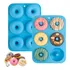 Molde De Rosquinha De Silicone Para 6 Donuts  Conjunto De