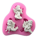 Molde De Silicone Anjo