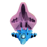 Molde De Silicone Aviao