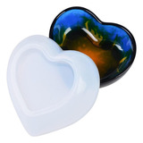 Molde De Silicone Bandeja Coração Porta Joias Treco Objetos
