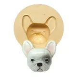Molde De Silicone Bulldog