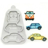 Molde De Silicone Carros Antigos 3