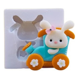 Molde De Silicone Coelho