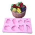 Molde De Silicone Frutas Para Confeitaria E Biscuit