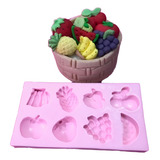 Molde De Silicone Frutas