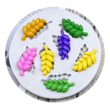 Molde De Silicone Mini Ramos De Lavanda 7 Cav