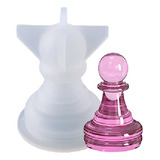 Molde De Silicone Peça Avulsa De Jogo Tabuleiro Xadrez 1unid
