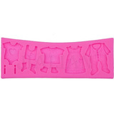 Molde De Silicone Roupas
