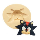 Molde De Silicone Sonic - Rosto Shadow