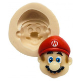 Molde De Silicone Super Mario Bros Rosto Do Mario