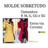 Molde De Sobretudo Do P Ao Extg Por Correios Ou Corel E Pdf