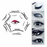 Molde Delineador De Olhos 6 Em 1 Stencil