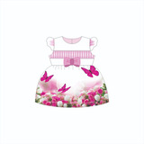 Molde Digital Para Vestido Bebê Ref 0032