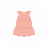 Molde Digital Para Vestido Bebê Ref 1044