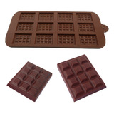 Molde Forma Em Mini Chocola 12 Cavidade Confeitar Doce Bolo
