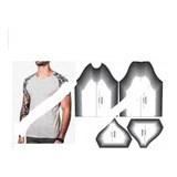 Molde Modelagem Camiseta Masculina