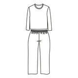 Molde Pijama Ou Moletom Masculino P Ao Gg By Marlene Mukai
