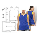 Molde Regata Basquete Feminina  Envio Digital  Por Email