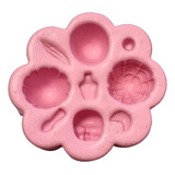 Molde Silicone Aplique Vestido Princesa 2