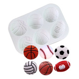 Molde Silicone Bolas Futebol