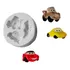 Molde Silicone Carros Brinquedo Confeitaria Biscuit