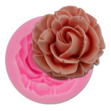 Molde Silicone Pasta Americana Biscuit Rosas 3 D Cm 187