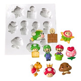 Molde Silicone Super Mario