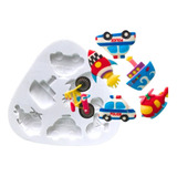 Molde Silicone Transporte Carro