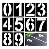Molde Vazado Pintura Numeros