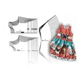Molde Vestido Inf Modelagem 2 Ao 16 Por Correios