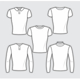 Moldes De Camisetas Slim Fit Masculinas baby look M308