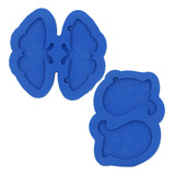 Moldes De Silicone Mariposa E Gato Galáctico Kit Promocional