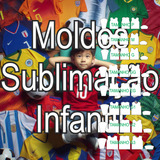 Moldes Digital De Camisetas Infantil Sublimação De 2 À 14