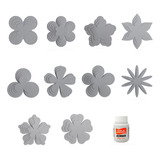 Moldes Flores Flor Máquina De Cortar Fita Moldes Em Inox