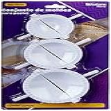 MOLDES PARA PASTEL JG 3PC