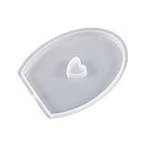 Moldes Para Porta Copos De Silicone Kit De Moldes De Porta Copos De Resina Em Forma De Ovo Em Forma De Ovo Moldes De Tapete De Copo De Coração Suporte De Porta Copos Moldes De Resina Epóxi Para