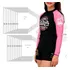 Moldes Profissionais Rash Guard Segunda Pele Infantil Corel