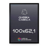 Moldura 100x62 1 Quebra Cabeça Game Office 2000 Pcs C petg
