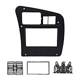 Moldura 2 Din Chinês E Japonês Mercedes Benz 712 914 1620 1634 1938 2423 Painel Teclas Preta