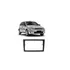 Moldura 2 Din Corsa/vectra/montana/meriva Double Cinza