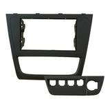 Moldura 2 Din Gol G6 Voyage Saveiro Black Piano