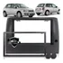 Moldura 2 Din Multimidia Dvd Mp5 Fiat Stilo 2003/ 2012 Preto
