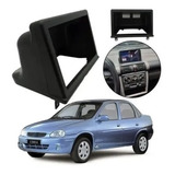 Moldura 2 Din P mp5 Preto Fosco Corsa Hacth sedan 1 Geração