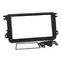 Moldura 2 Din Painel Dvd Central Tiguan 2013 2014 Frente