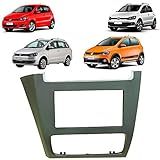 Moldura 2 Din Para Vw Fox Spacefox Spacecross Crossfox 2014 Em Diante Grafite