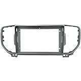 Moldura 2 Din Prata Kia Sportage 2016 A 2018 9 Polegadas EPX9KI010