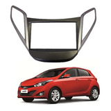Moldura 2din Hb20 Moldura Preta C/aro Difusor Cinza Chinês